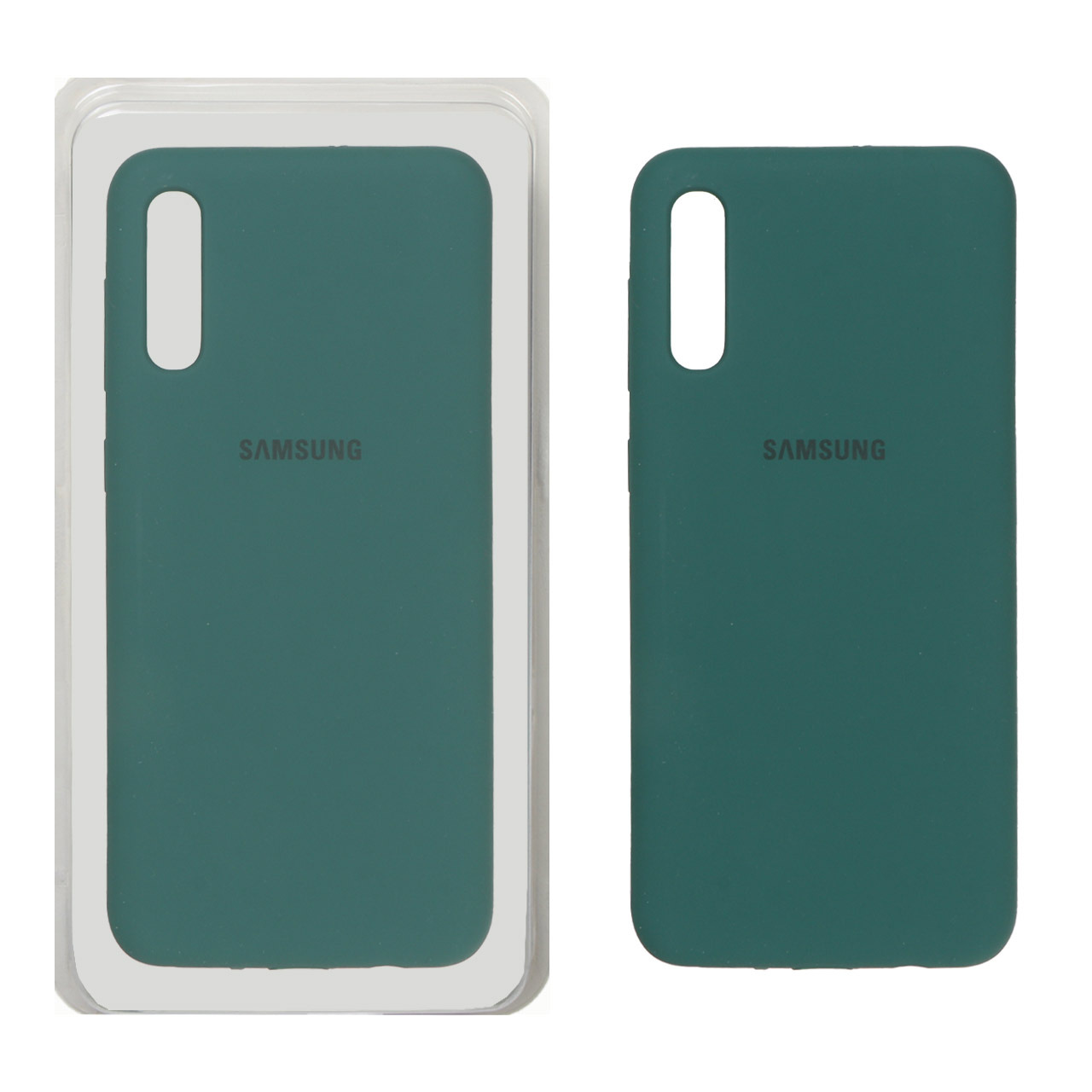 قاب سیلیکونی پاک کنی اورجینال Samsung Galaxy A50 / A50s / A30s - سبز (پک اصلی)