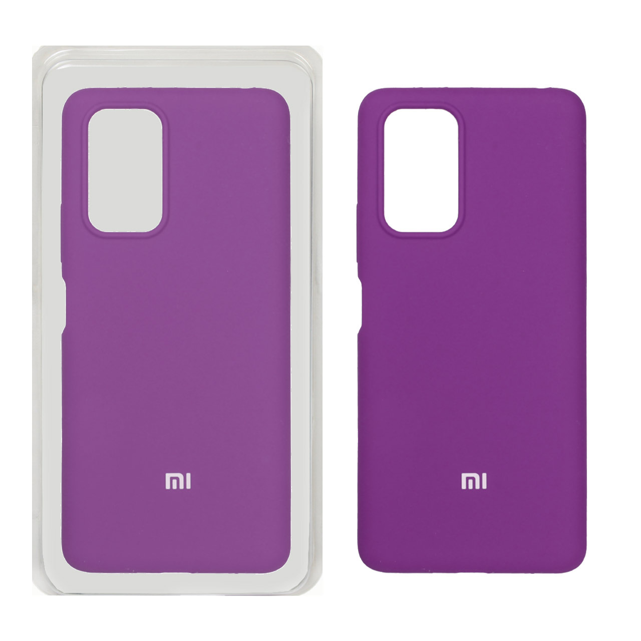 قاب سیلیکونی پاک کنی اورجینال Xiaomi Redmi Note 10 Pro 4G / Redmi Note 10 Pro Max - ارغوانی (پک اصلی)