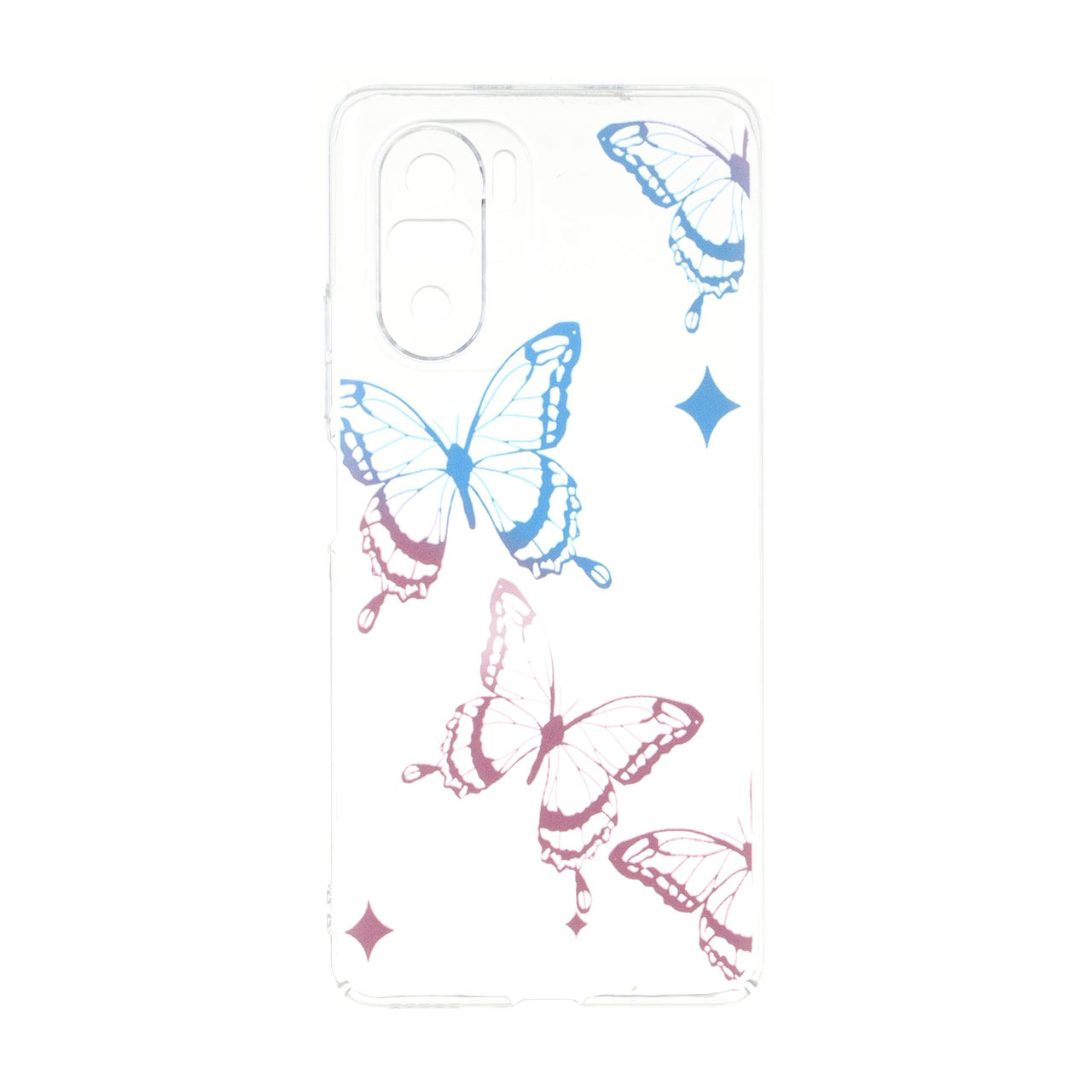 قاب پشت سخت شفاف طرح دار محافظ لنزدار Xiaomi Poco F3 / Redmi Mi 11i / Redmi K40 - طرح 737