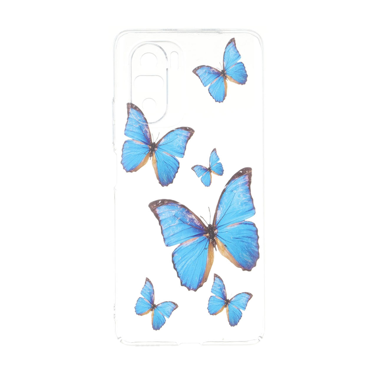 قاب پشت سخت شفاف طرح دار محافظ لنزدار Xiaomi Poco F3 / Redmi Mi 11i / Redmi K40 - طرح 735