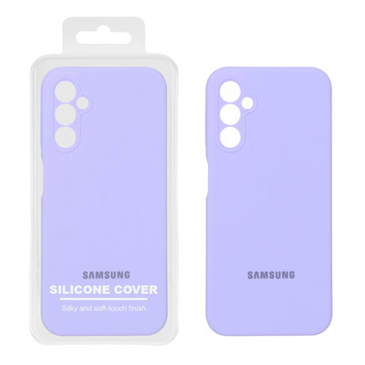 قاب سیلیکونی پاک کنی اورجینال درجه یک Samsung Galaxy A35 - یاسی (پک دار)