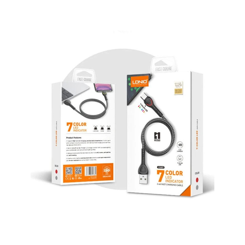 کابل شارژ میکرو  الدینیو مدل LS481