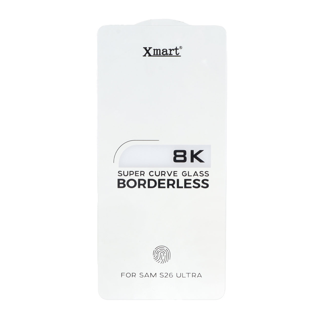 محافظ صفحه نمایش شیشه ای اورجینال بدون حاشیه XMART Super Curve 8K مدل Samsung Galaxy S26 Ultra