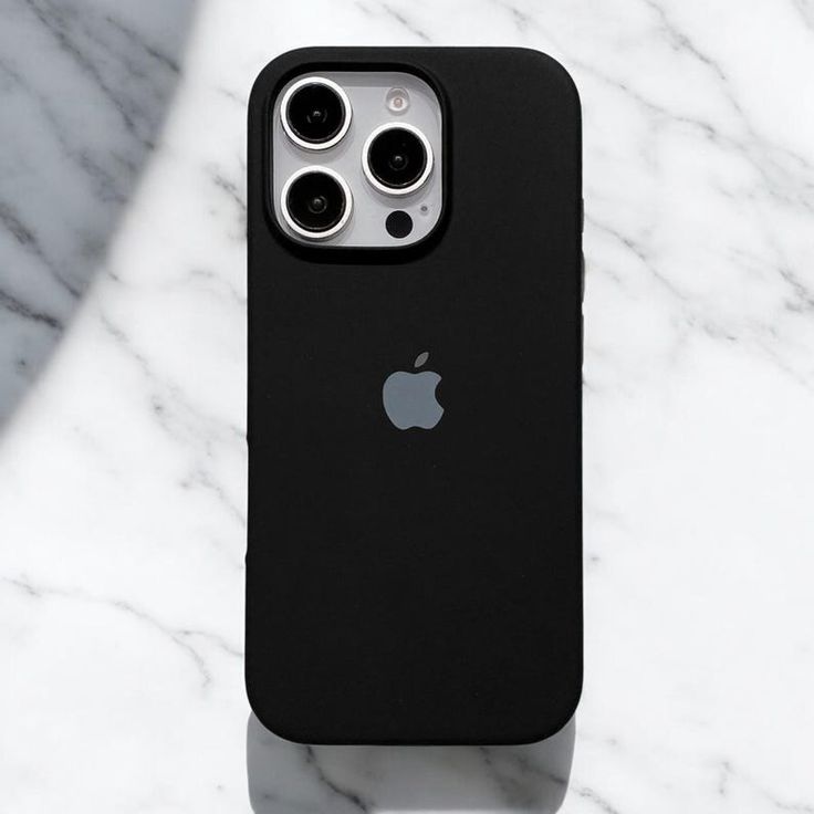 قاب سیلیکونی پاک کنی اورجینال Apple iPhone 16 Pro Max -مشکی  (پک اصلی)