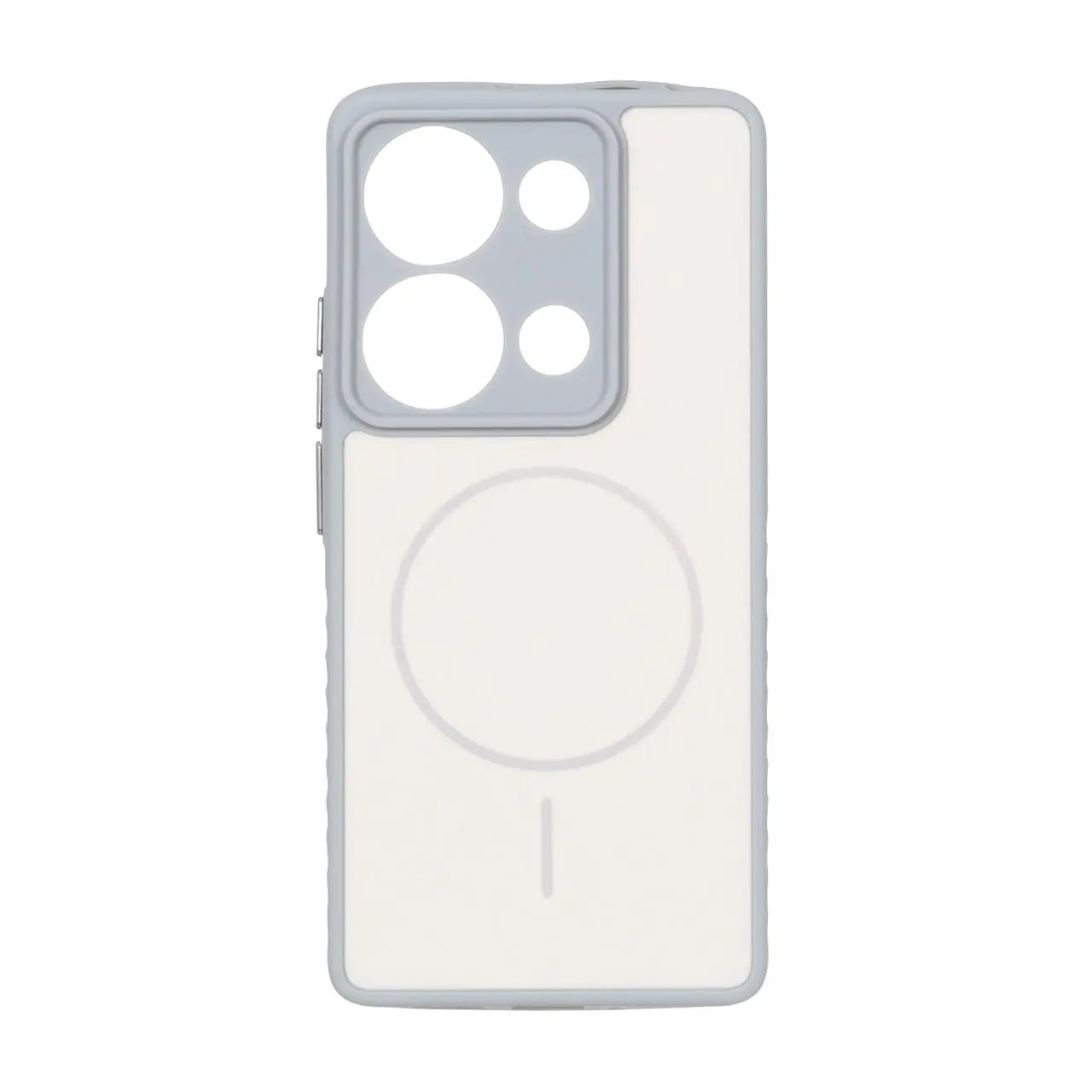 قاب Soft طرح مگ سیف محافظ لنزدار Xiaomi Redmi Note 14S / Note 13 Pro 4G / Poco M6 Pro 4G - کرم