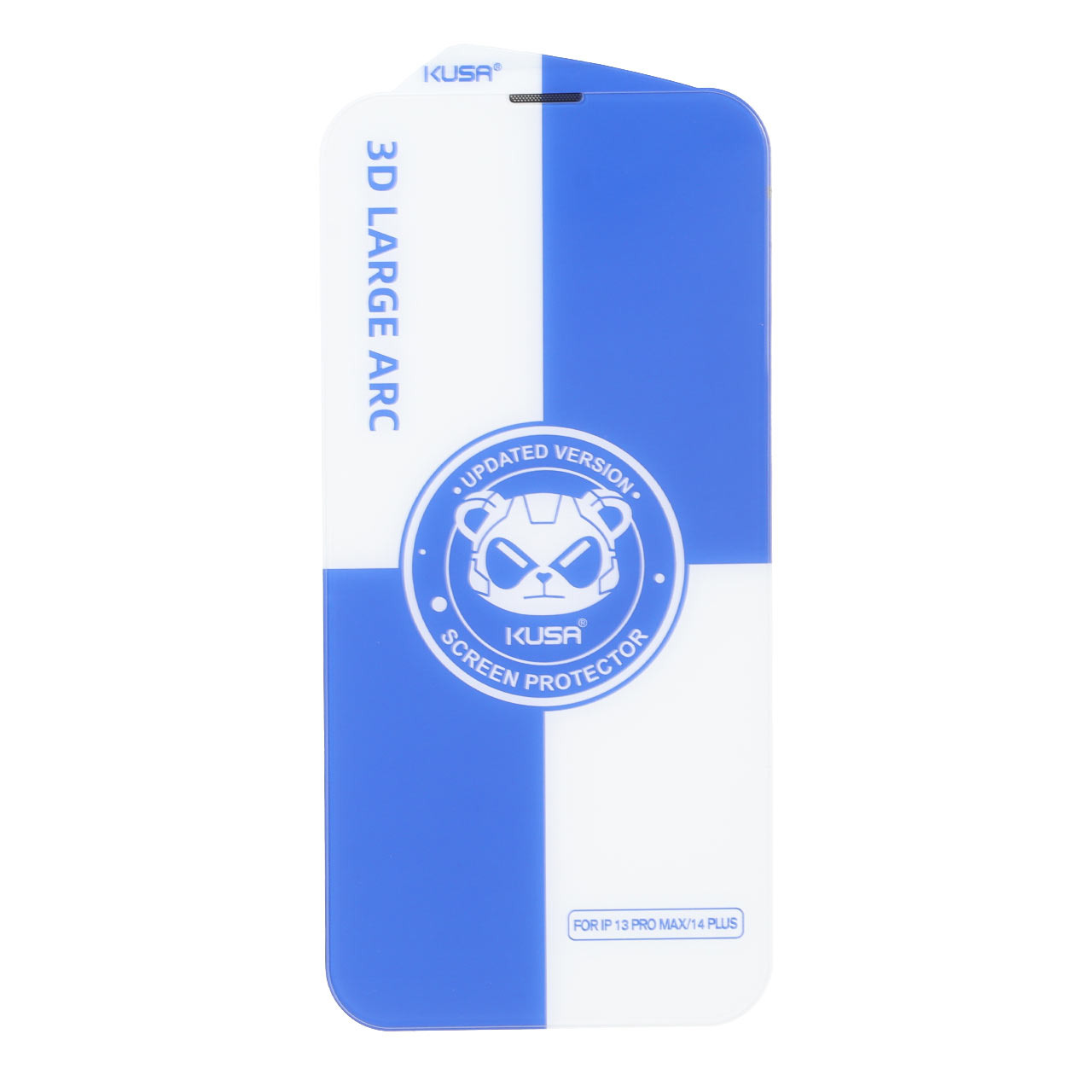 محافظ صفحه نمایش شیشه ای بدون حاشیه Kusa 3D Large Arc مدل Apple iPhone 13 Pro Max / iPhone 14 Plus