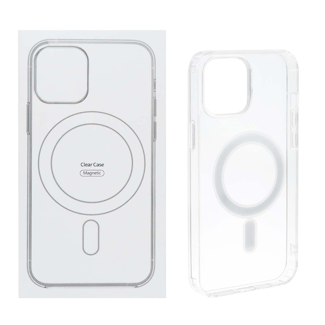 قاب شفاف Apple iPhone 12 Pro Max با قابلیت شارژ MagSafe (پک دار)