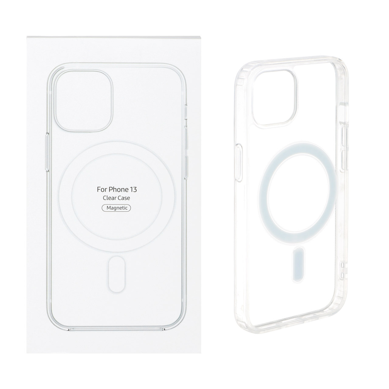 قاب شفاف Apple iPhone 13 / iPhone 14 با قابلیت شارژ MagSafe (پک دار)