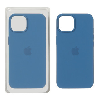 قاب سیلیکونی پاک کنی اورجینال Apple iPhone 13 / iPhone 14 - آبی اقیانوسی کد 1 (پک اصلی)