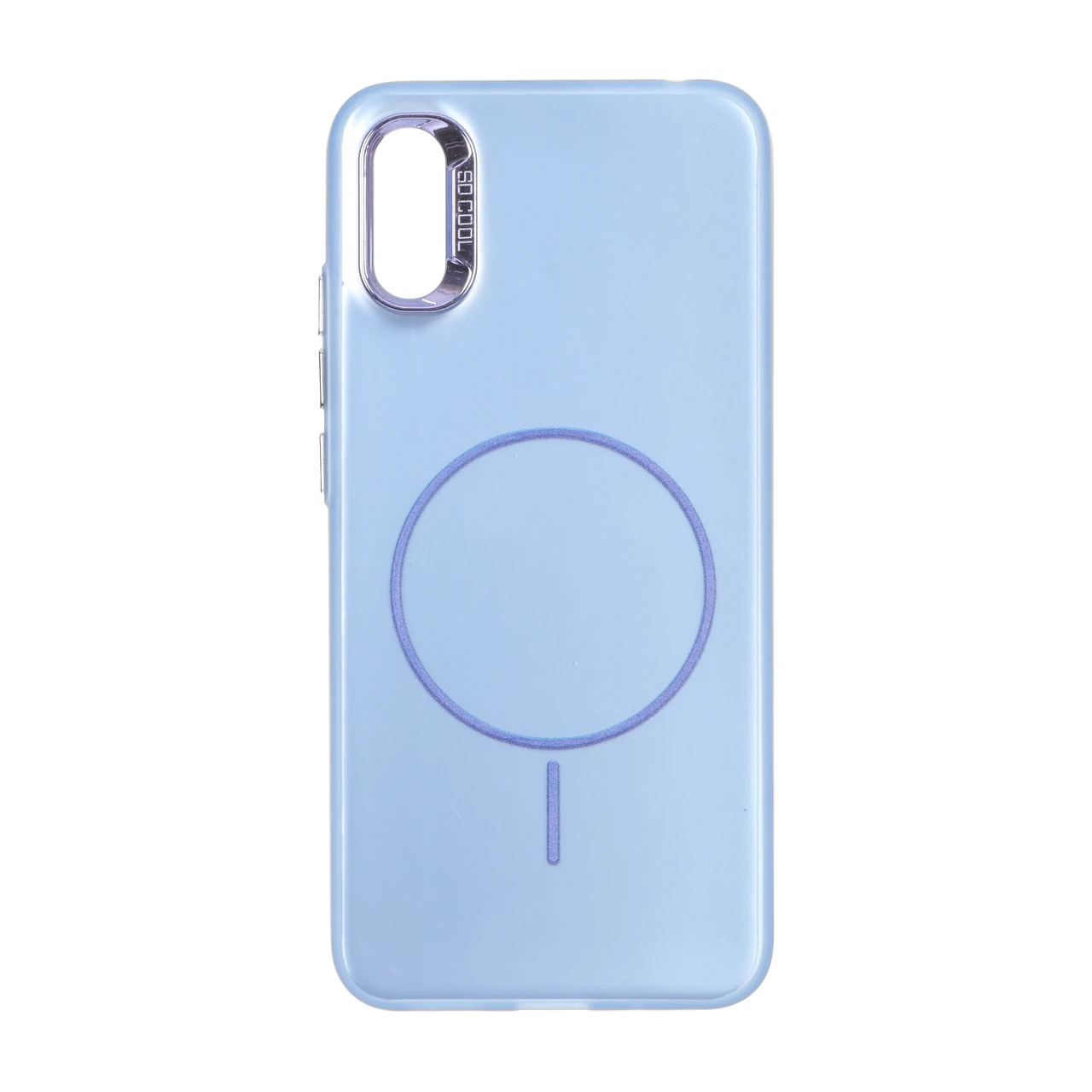 قاب SO COOL طرح مگ سیف Slim مدل Xiaomi Redmi 9A / Redmi 9A Sport / Redmi 9AT - آبی