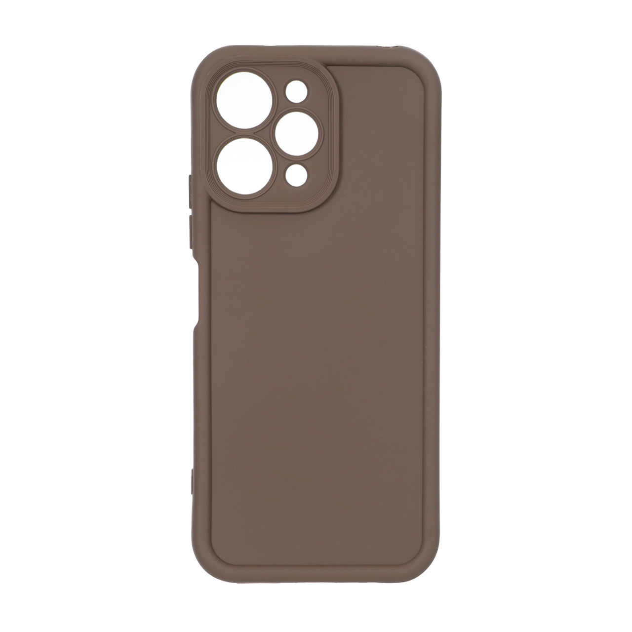 قاب Solid Case مدل Xiaomi Redmi 12 / Poco M6 Pro 5G - قهوه ای
