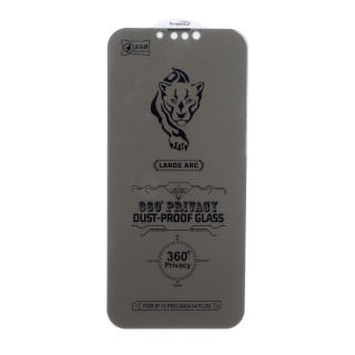 محافظ صفحه نمایش شیشه ای YongPoly 360 ESD Privacy بدون حاشیه توری دار Apple iPhone 13 Pro Max / iPhone 14 Plus