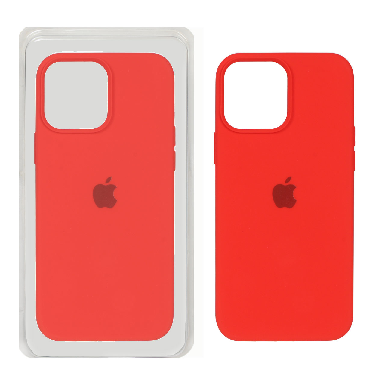 قاب سیلیکونی پاک کنی اورجینال Apple iPhone 13 Pro  - قرمز (پک اصلی)