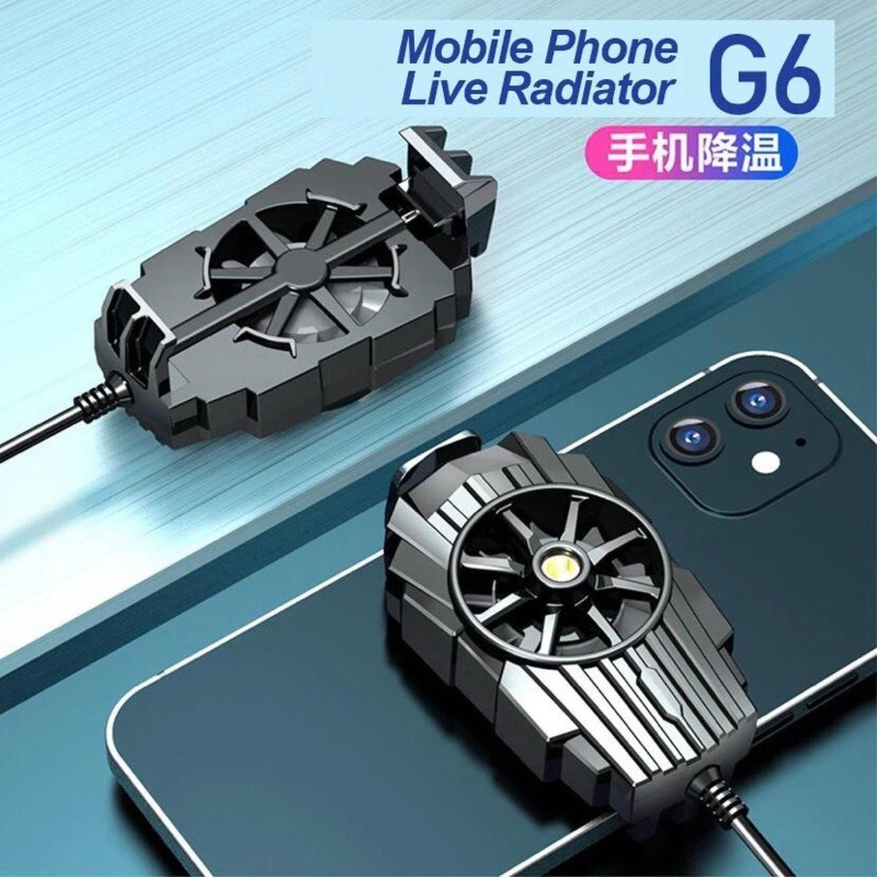 فن خنک کننده گوشی موبایل مدل G6 - مشکی